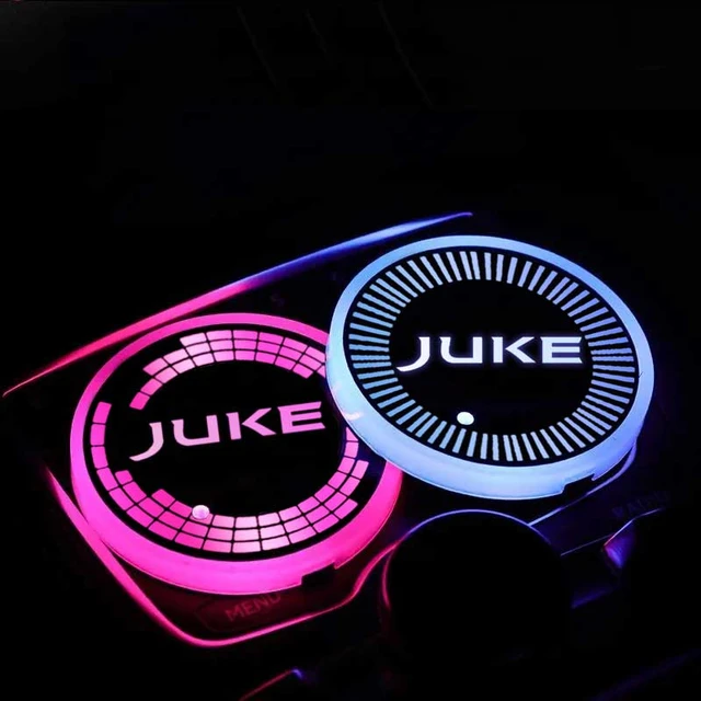 2Pcs Car Interior Water Coaster 7 Colors LED Light Smart Cup Mat For Mercedes  Benz Interior Accessories - AliExpress