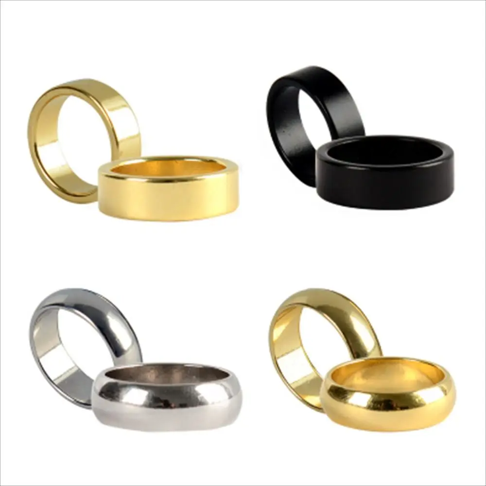 마술 트릭 마그네틱 매직 링 골드 실버 플레이트 원형 아크 마술사 반지 성능 18mm/19mm/20mm/21mm 마법사 PK 링