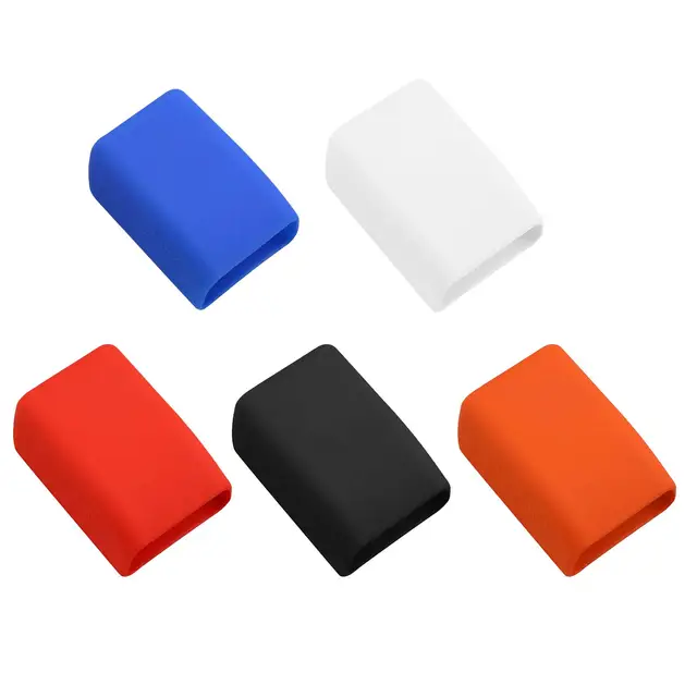 Copertura In Silicone Per Fibbia Cintura Di Sicurezza - Antigraffio Per Auto | Nero, Universale