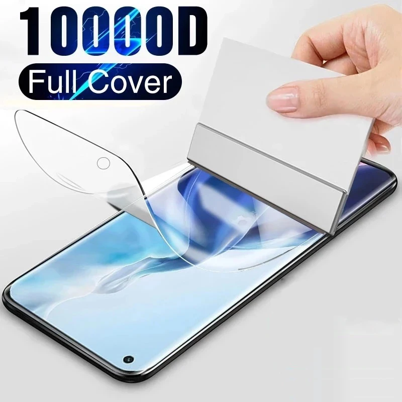 999D Hydrogel Film Per Motorola One Power Hyper Zoom Macro One Action Vision Fusion Plus Screen Protector Per Moto One 5G Ace Uw
