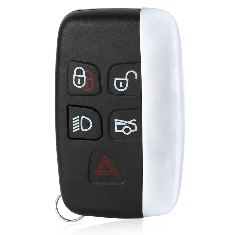 ontto Custodia per chiave auto, in pelle scamosciata, adatta per Land Rover Range Rover Evoque Discovery Sport Velar per Jaguar XE E-PACE XF, custodia portachiavi verde
