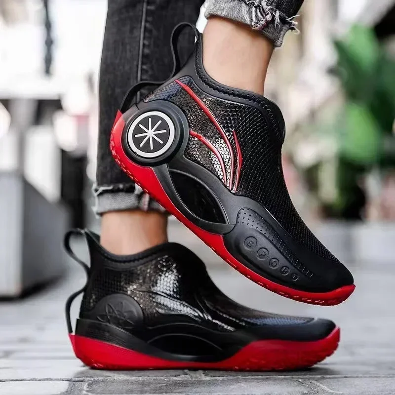 

Boots Fishing Kitchen Outdoor Rain Men Wash 남성 레인부츠 Car Waterproof Work Indoor Non-slip Fashion 2024