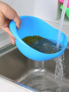 Magic Rice Washing Sieve Basin – Fine Mesh, Leak-Proof Design for Effortless Rice & Vegetable Cleaning 4