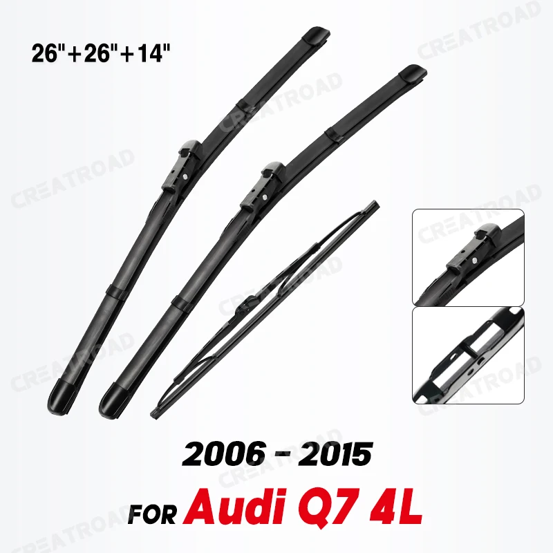 

Набор щёток стеклоочистителя LHD для Audi Q7 4L 2006 - 2015