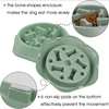 Slow Feeder Dog Bowl Anti-choking Puppy Food Bowl Anti-slip Pet Slow Eating Dog Dishes Puzzle Feeders for Dogs Small Medium 6
