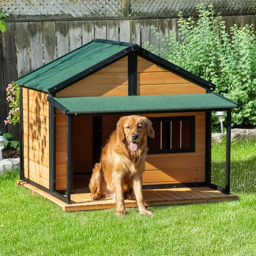 Outdoor Dog House Cabin Style 2