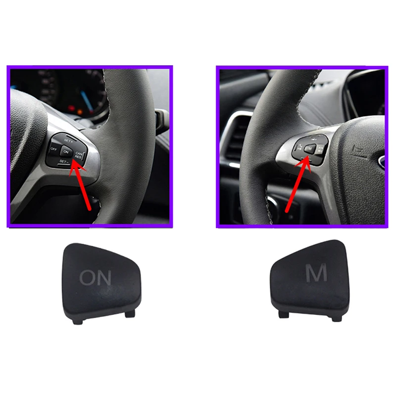 

Кнопки рулевого колеса для автомобильного аудиосигнала, переключатель круиз-контроля, кнопка M ON для Escort Fiesta MK7 MK8 ST Ecosport 2013