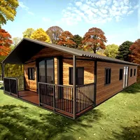 บ้านคอนเทนเนอร์ขนาด 20 ฟุต 40 ฟุตที่ยืดหยุ่นได้พร้อมห้องน้ําในครัวเพื่อความสะดวกครบถ้วนสําหรับโซลูชั่นสํานักงานหรือที่อยู่อาศัย 1