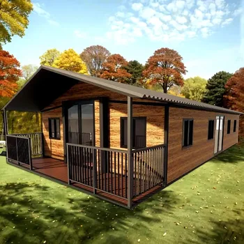 บ้านคอนเทนเนอร์ขนาด 20 ฟุต 40 ฟุตที่ยืดหยุ่นได้พร้อมห้องน้ําในครัวเพื่อความสะดวกครบถ้วนสําหรับโซลูชั่นสํานักงานหรือที่อยู่อาศัย 1