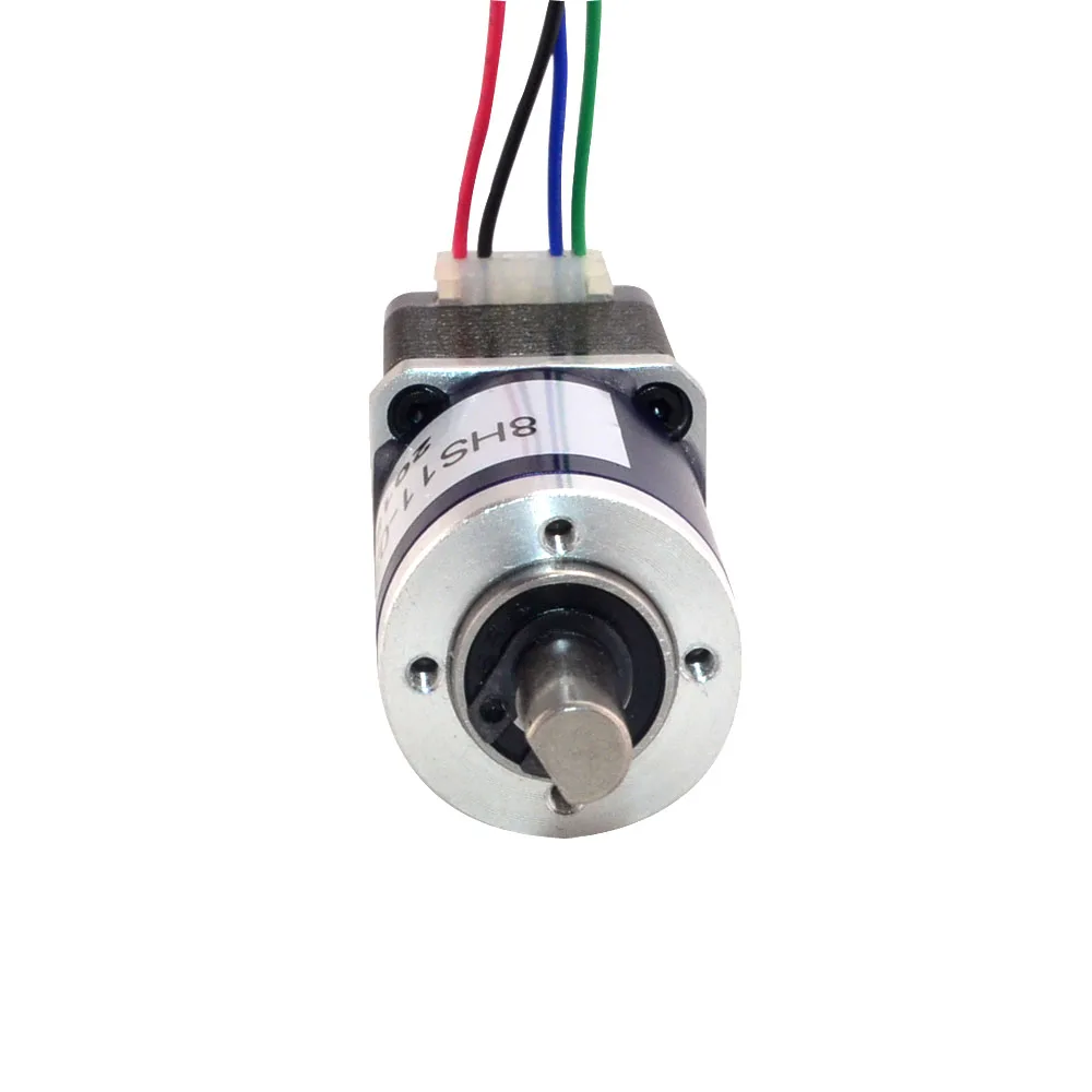 caixa de engrenagens planetária, motor deslizante, engrenagem Nema 8, 0.2A, L = 38mm, 90:1