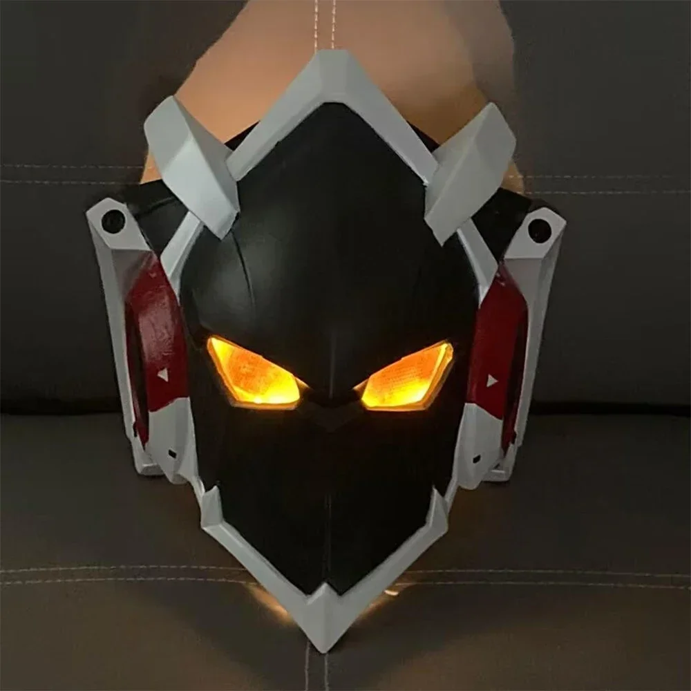 Billy Kid LED Lighted Glowing Mask Cosplay Prop Zenless Zone Zero Cunning Hares Halloween Party Props