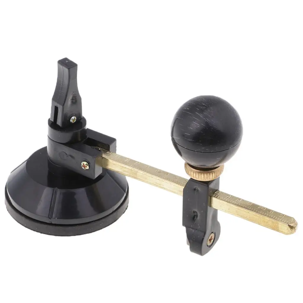 20cm 6 Wheels Adjustable Compasses Mosaic Glass Circle Circular Cutter with Suction Cup for DIY Glass Art Craft 5