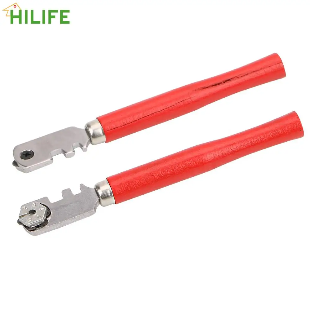 1Pcs Professional Glass Cutter 130mm Window Craft Wooden Handle Diamond Tipped Portable For Hand Tool