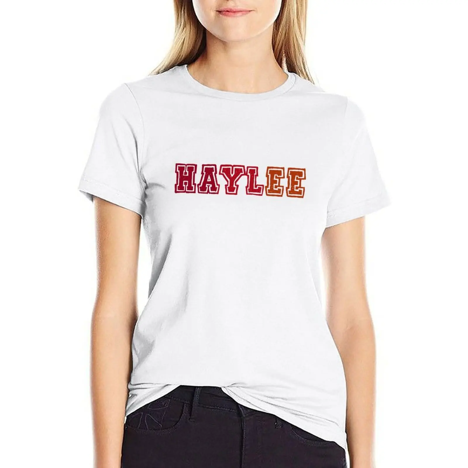 

HAYLEE T-shirt shirts graphic tees korean fashion T-shirts for Women