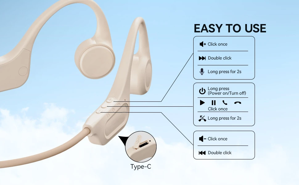 bone conduction headphones bluetooth