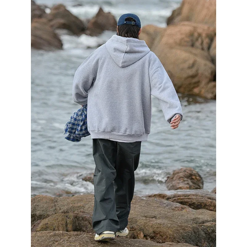 Spring and Autumn Hoodie Men Harajuku Fashion Casual Oversized Hoodie Lovers Loose Hooded Sweatshirt Street Shirt Large Size