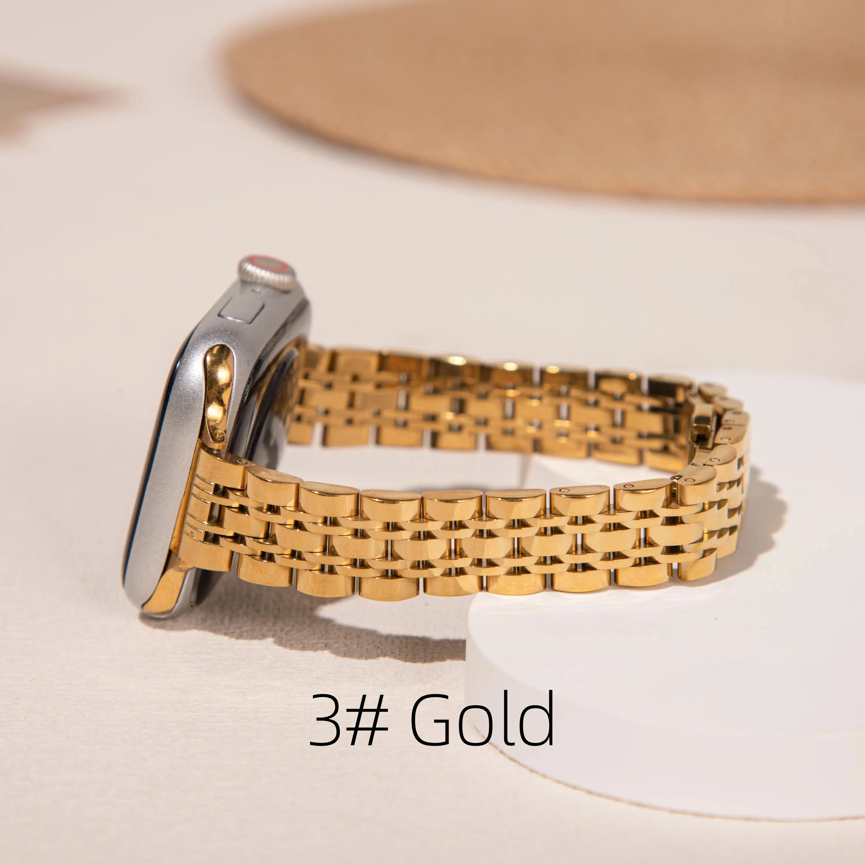 Elegant Stainless Steel Chain Strap