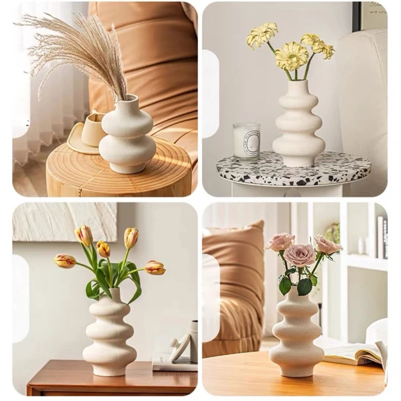 DIY Silicone Concrete Flower Pot Storage Box Mold for Succulent Plant Decor