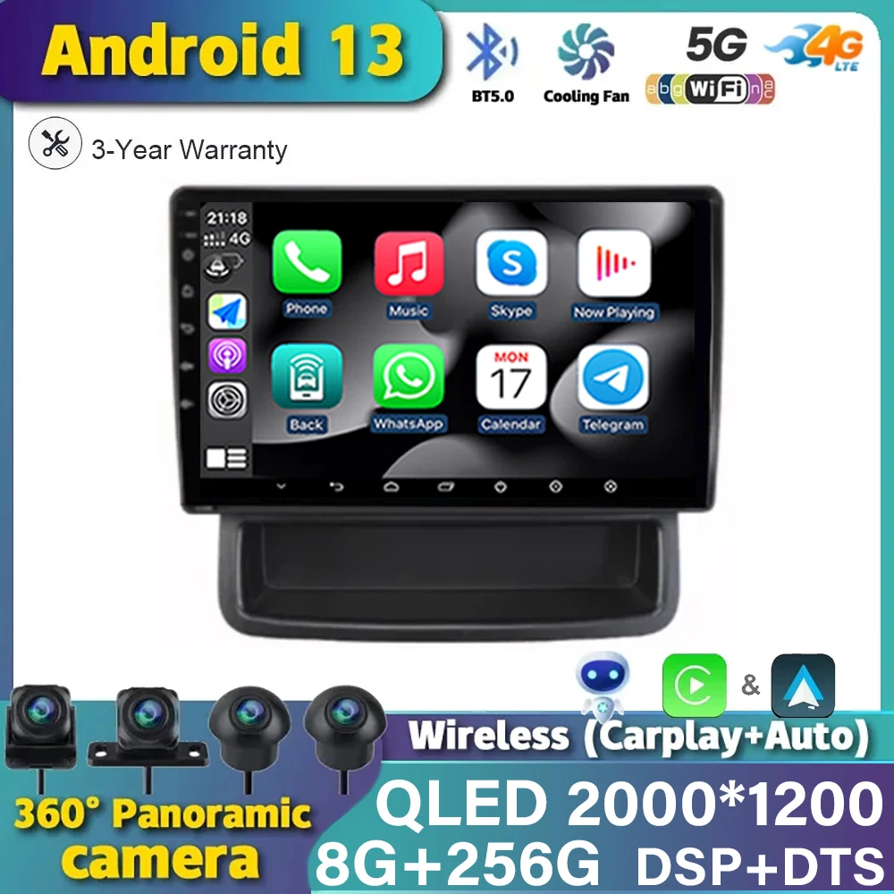 

10“ Android 13 Car Radio For Renault Trafic Opel Vivaro Nissan Primastar 2010 - 2014 Multimedia Video Player GPS Carplay Auto