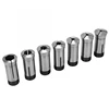 7Pc 5C Hex Collet Set, Size 1/4, 5/16, 3/8, 1/2, 5/8, 3/4, 7/8 1