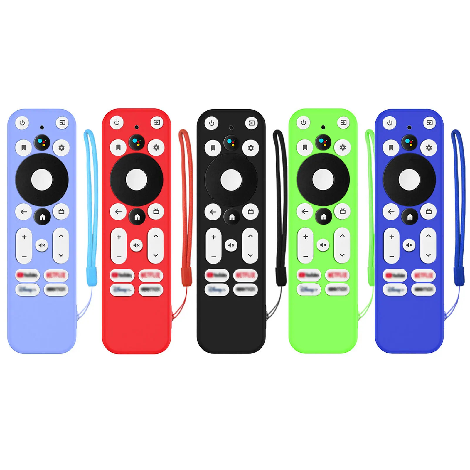 Custodia Protettiva In Silicone Per Tv 2K Fhd Tv Stick Telecomando Custodia Protettiva Antiurto Antiscivolo Con Cordino