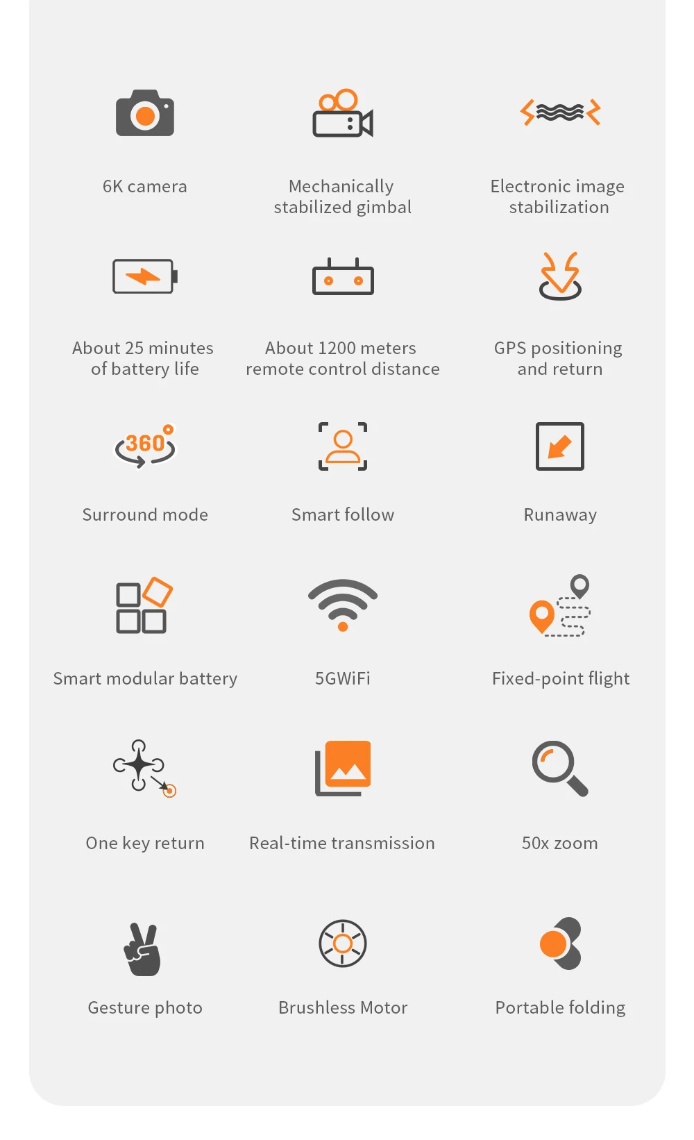 Description Picture 4 of itemKF102MAX GPS Drone with Camera 4K Profesional Aerial Photography HD Camera Anti Shake Gimbal Quadcopter Brushless Motor Dron