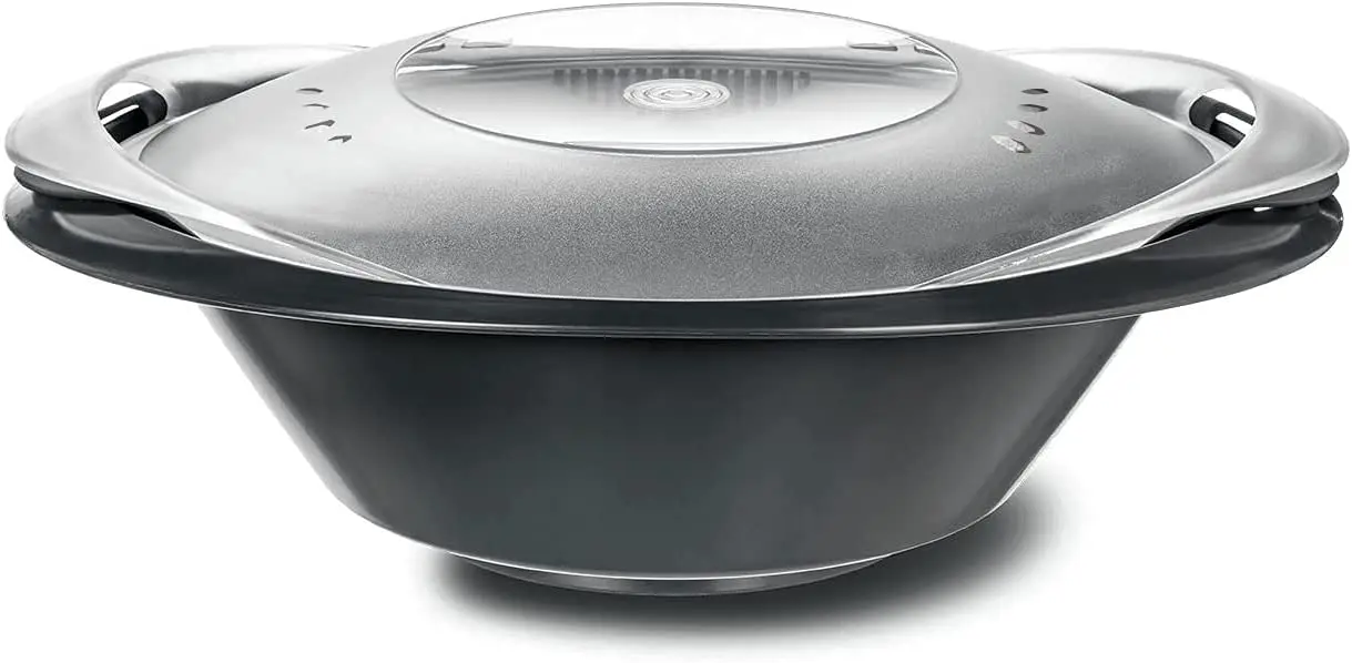 Glass Lid Heat Resistance Steaming Pan Cover for Thermomix TM5 / TM6 / TM31