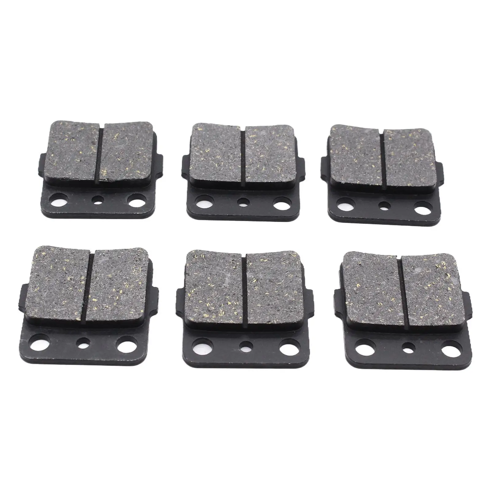 

6 Pieces Brake Pads 06435-ha5-671 Professional Easy Installation Spare Parts Front and Rear Replacement for Honda TRX400EX