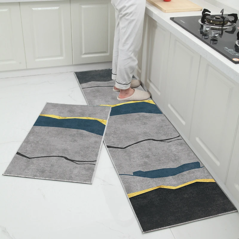 Moderne Gang Tapijt Thuis Deurmat Slaapkamer Woonkamer Decor Tapijt Nachtkastje Badkamer Antislip Vloermat| | - AliExpress