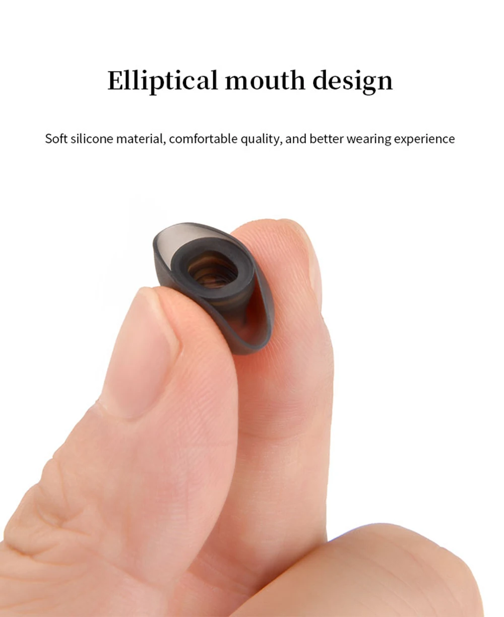 6Pcs Silicone Ear Tips for Anker Soundcore P40i Earbuds Eartips TWS Tips headphones Earplugs