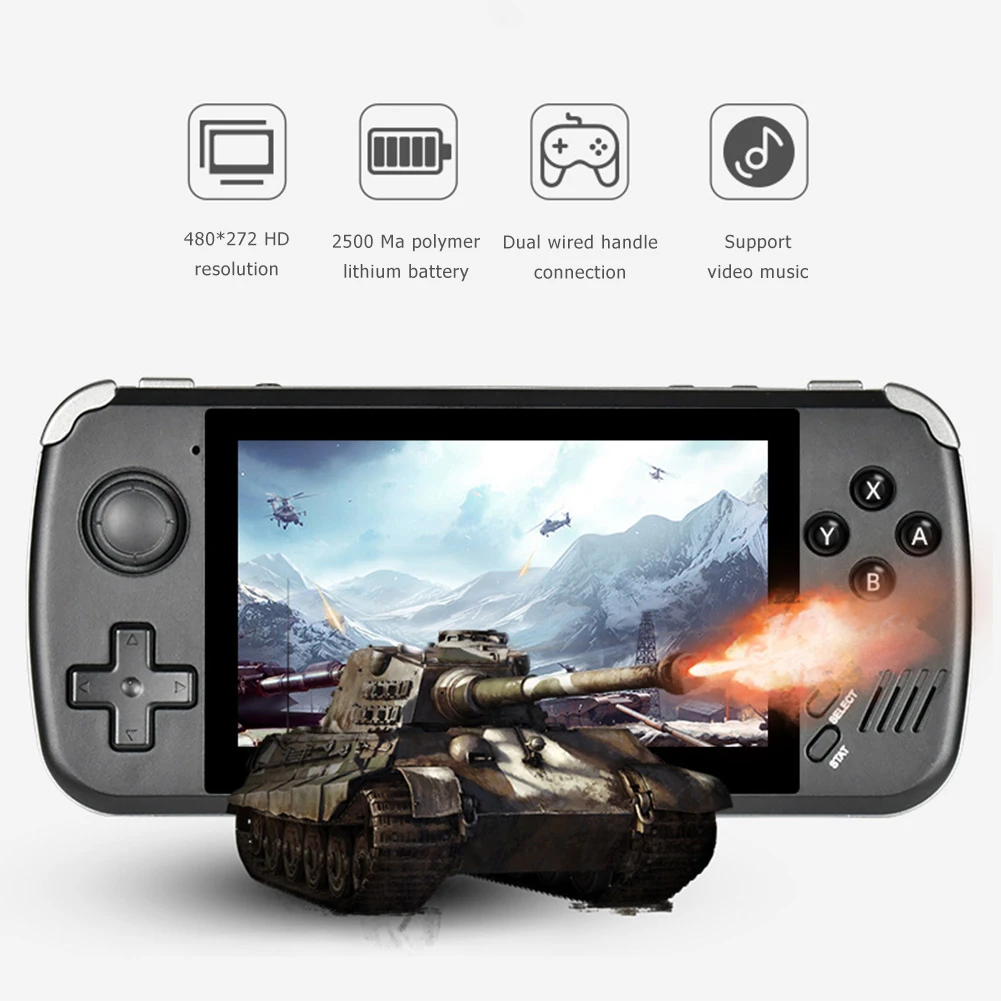 Portable Mini Handheld Kids Game Player HD Screen Open Source Portable Handheld Retro Gaming Console