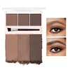 3-Shade Eyebrow Powder Palette - Long-Lasting, Waterproof and Sweat-Proof, Natural Eyebrow Powder for All Skin Types 5