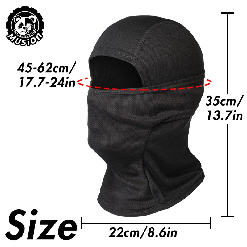 Motorcycle Balaclava Fashion Print Sun Protection Full Face Mask Breathable Mask Balaclava Bicycle Cycling 2