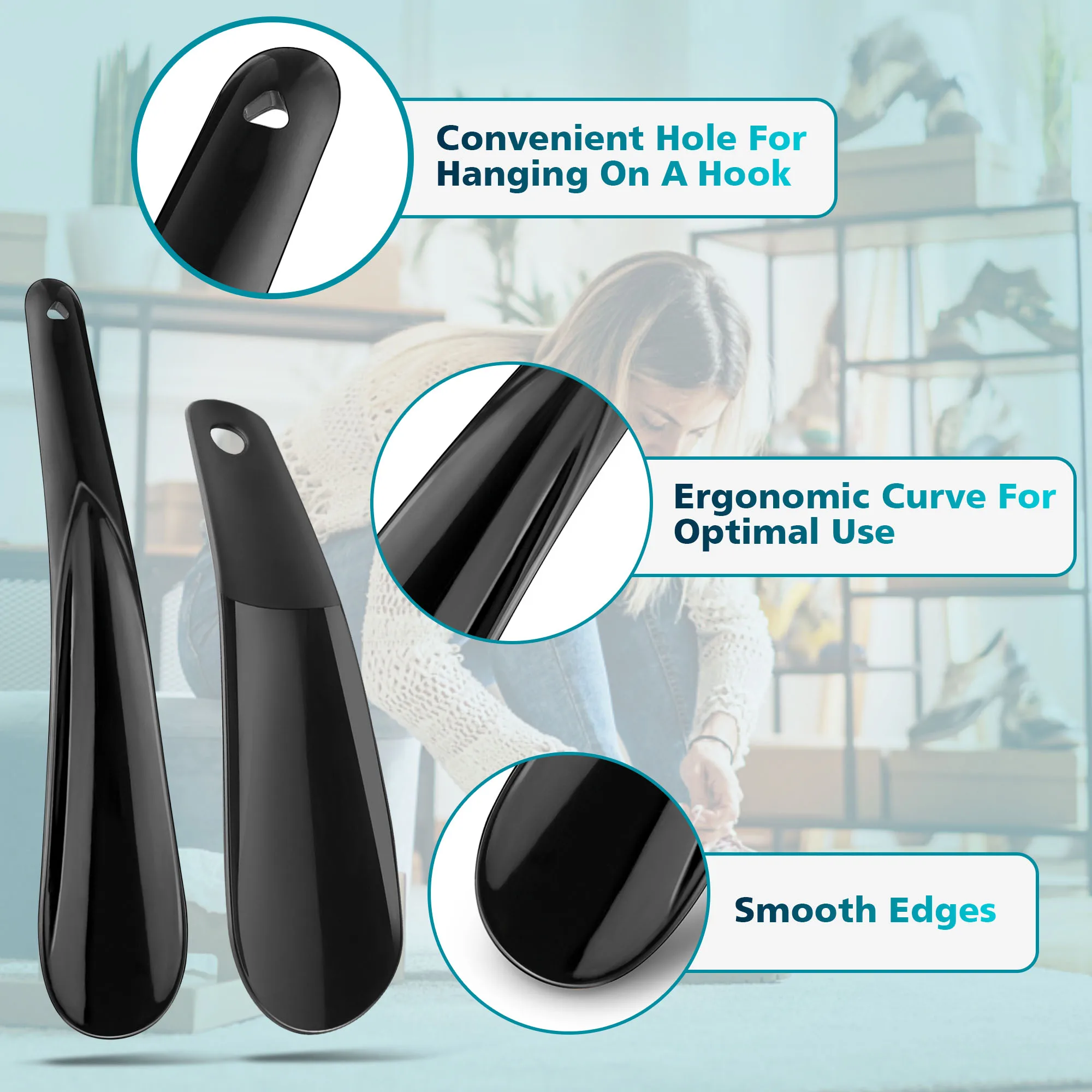Plastic Shoe Horns 2pcs Professional Kids Small Travel Portable lazy Mini Horns for Men Women shoe spoon plastic shoe horns plastic shoe horn shoe horn