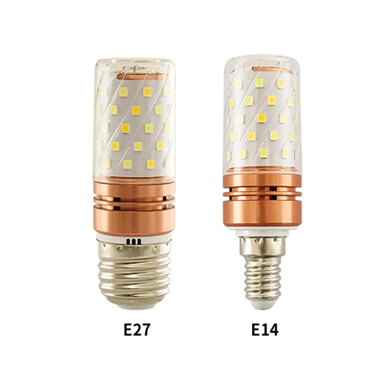 

1-10PCS E14 LED Lamp E27 LED Bulb SMD2835 220V LED Corn Light 12W 16W Chandelier Candle LED Light For Home Decoration