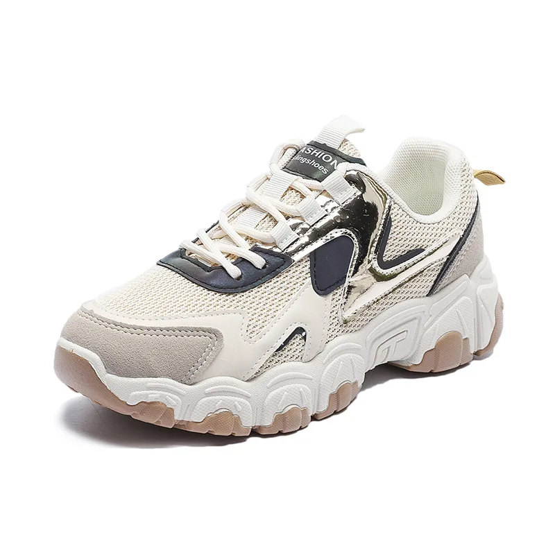 Women shoes running shoes wild breathable single net shoes women fashion trend student sneaker casual shoes white shoes