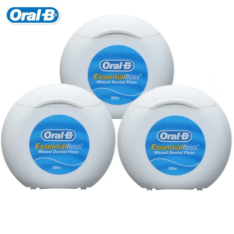 Mint Waxed Dental Floss - 50m Pack