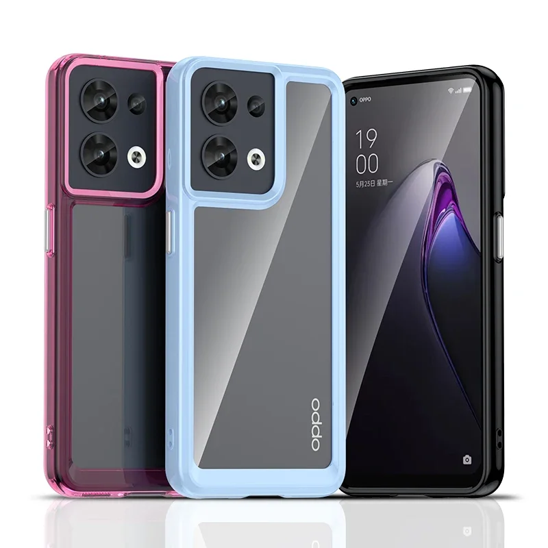 Durable Shockproof Phone Case with TPU Frame and Acrylic Back Cover
