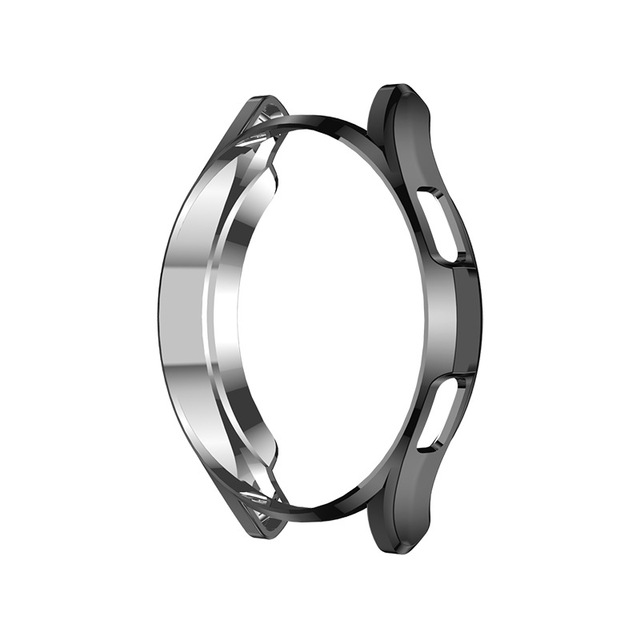 TPU Bumper For Samsung Galaxy Watch 4 44mm 40mm All-Around Plated Cover For Galaxy Watch 4 Case Acessories