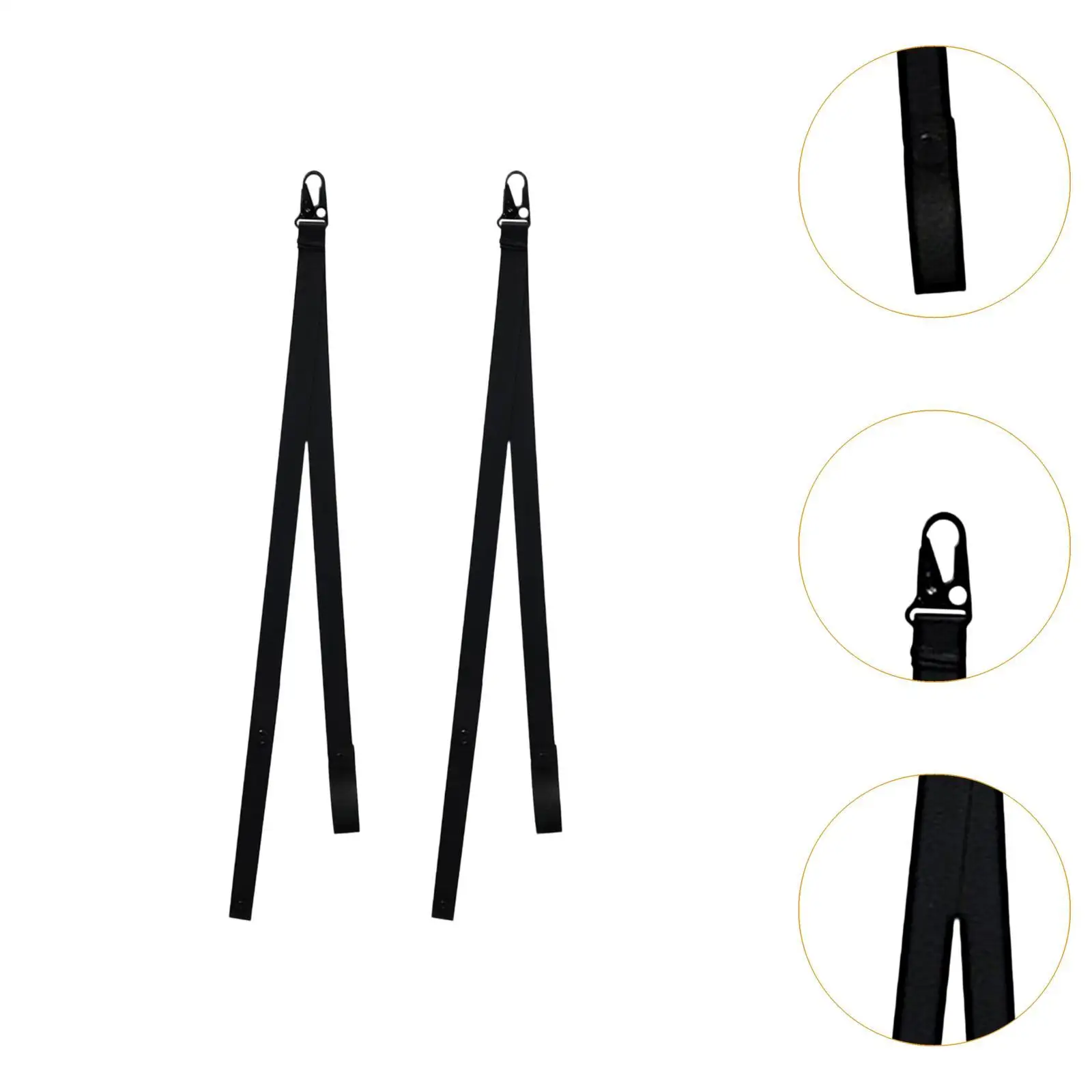 2x Poms Holder Strap Cheerleading Accessories for Sports Meeting Dance Party
