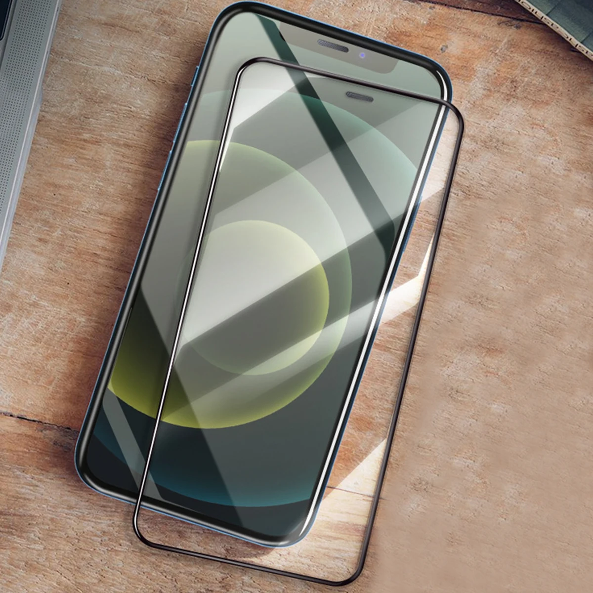 Premium 3-Pack Super-D Curved Tempered Glass Screen Protector - Full Coverage and 9H Hardness