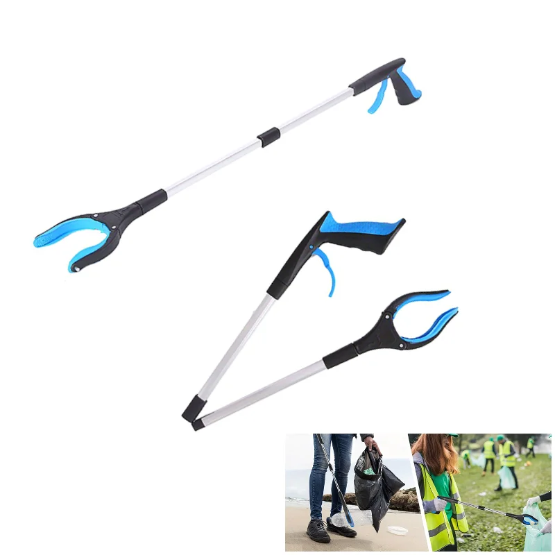 Raccoglitori Pieghevoli Per Lettiere Raccoglitori Pick Up Tools Gripper Extender Grabber Picker Pieghevole Garbage Pick Up Tool Grabber