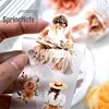 200cm No-Repeat Pre-Cut Beautiful Girl PET Tape Matte Transparent Decortaive Adhesive Tape For Stickers Scrapbooking Journal DIY 4