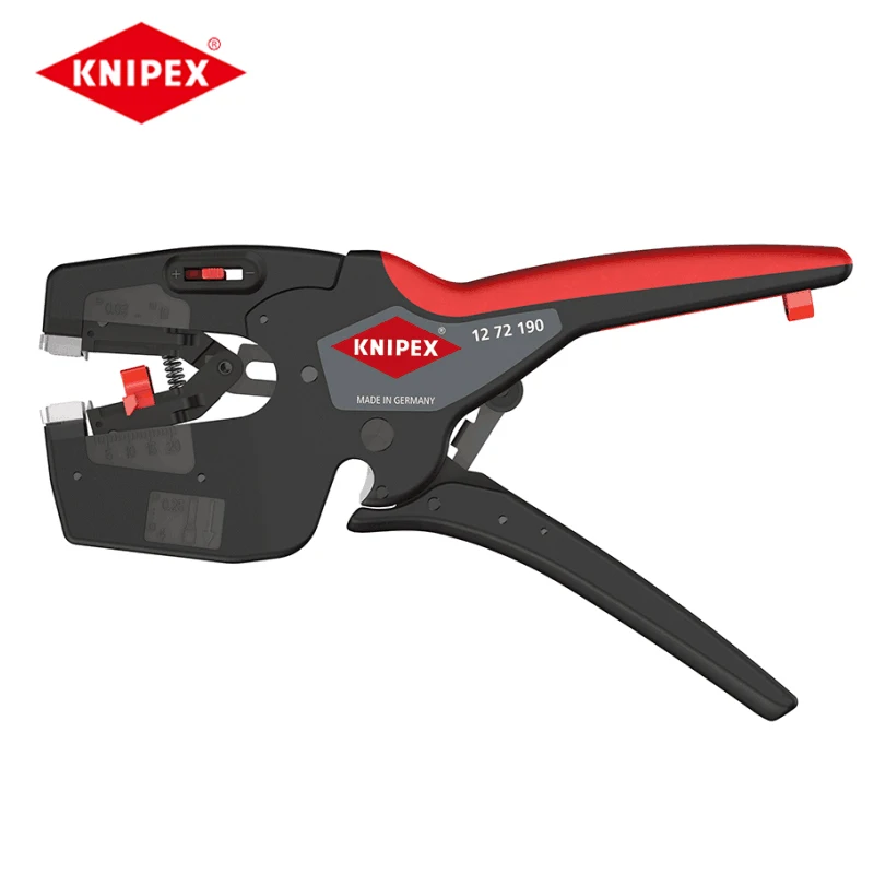 Knipex 12 72 190 Spelafili Nexstrip Multi-Tool Per Elettricisti Con Impugnature In Plastica Antiscivolo 190 Mm