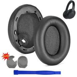 Premium Replacement Ear Cushions - Soft Memory Foam Pads - 1 Pair (2 Pcs) (WH-1000XM4 Black)