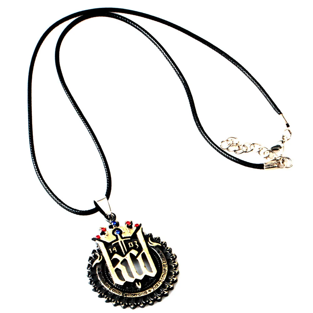 Kingdom and Come Necklace Classic Game Deliverance Series Pendant Inlay Crystal Exquisite Chain Jewelry Accessories 4