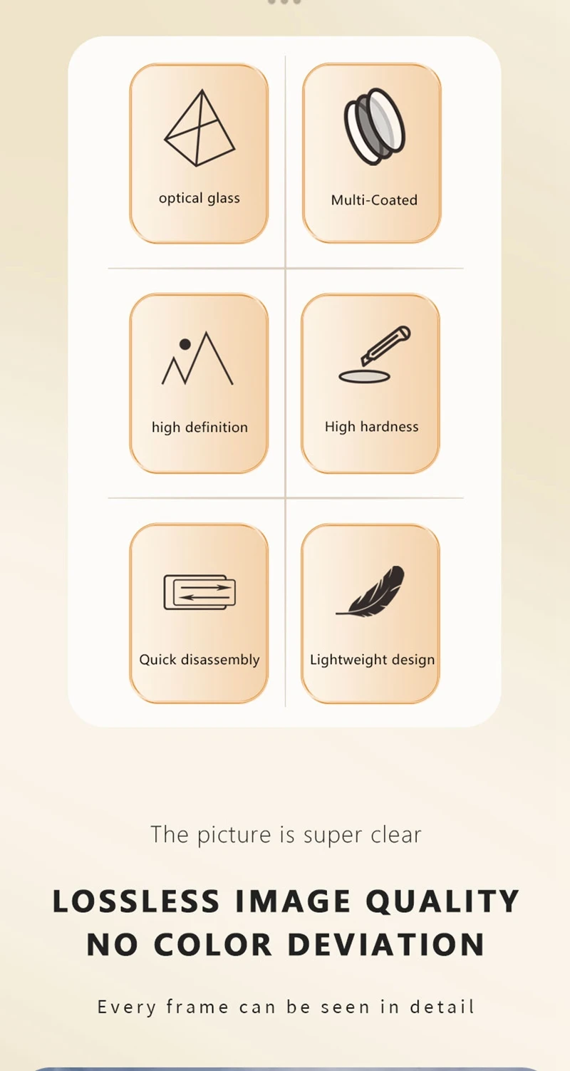 Description Picture 3 of itemFor Insta360 Ace/Ace Pro 1/2 Panorama Sports Camera Lens Filter UV CPL ND Filter ND8/16/32/64PL Night/Star/Macro 10X Accessories