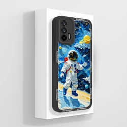 Cute Candy Soft Liquid Silicone Anti - Drop Phone Case - High Quality Back Cover for Realme Q3 Pro (TYB871)