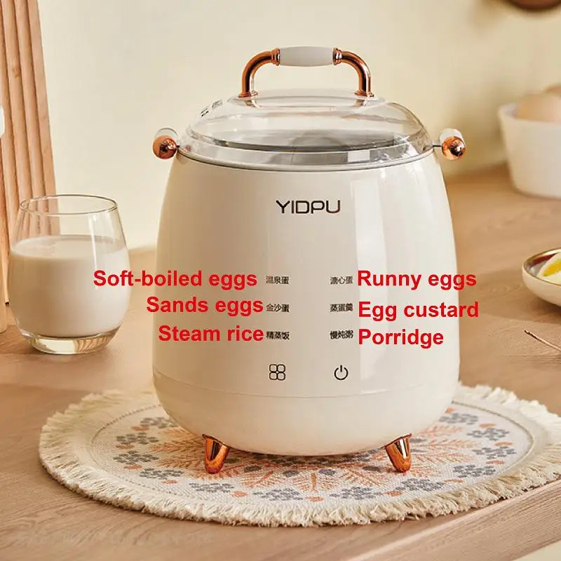 400W Egg Steamer Multi Function Rapid Electric Egg Cooker Corn Milk Steamed  Egg Fast 5 Eggs Boiler Steamer Cooking Tools 220V