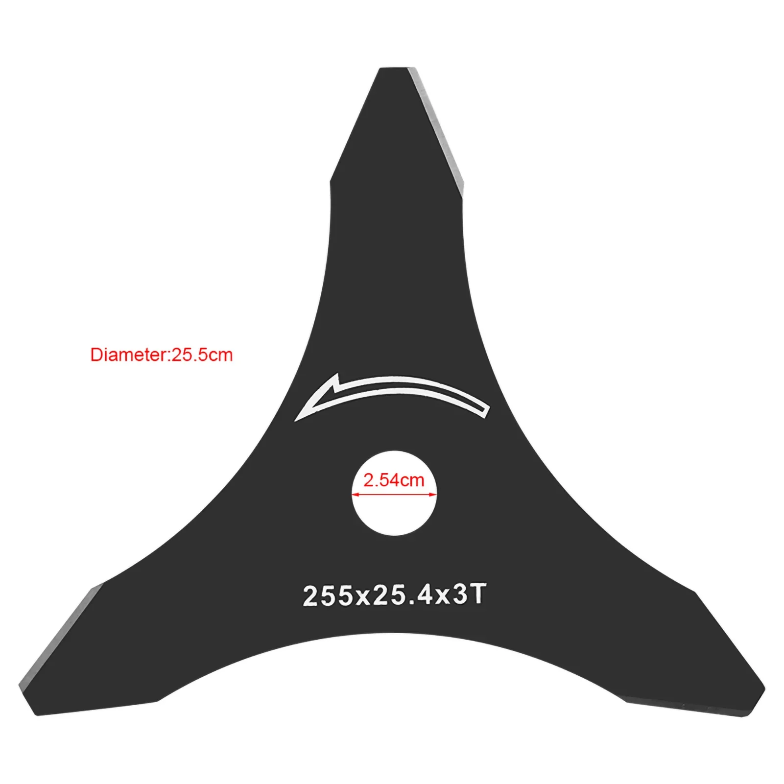 Garden Lawn Mower Blades Triangular Saw Three Toothed